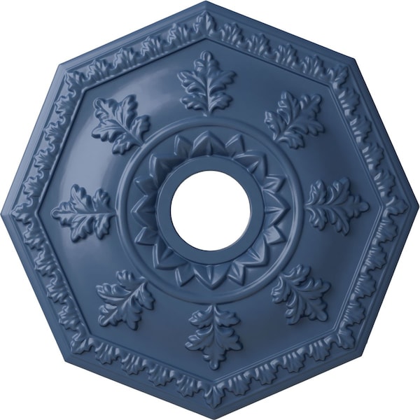 Ekena Millwork Nottingham Ceiling Medallion (Fits Canopies up to 4 5/8"), 18"OD x 3 1/2"ID x 1 1/2"P, Americana CM18NTAMF - main